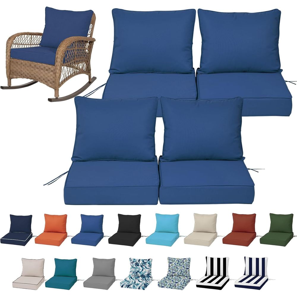 Outdoor Furniture Waterproof - 24x24 Dış Mekan Derin Koltuk Minderleri