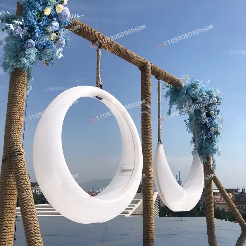 Garden Swing Chair - Açık Hava Işıklı Salıncak İnternet Fenomeni