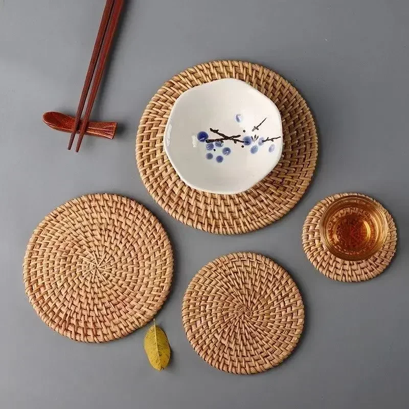 Outdoor Furniture Rh - El yapımı yuvarlak Rattan yalıtımlı masa