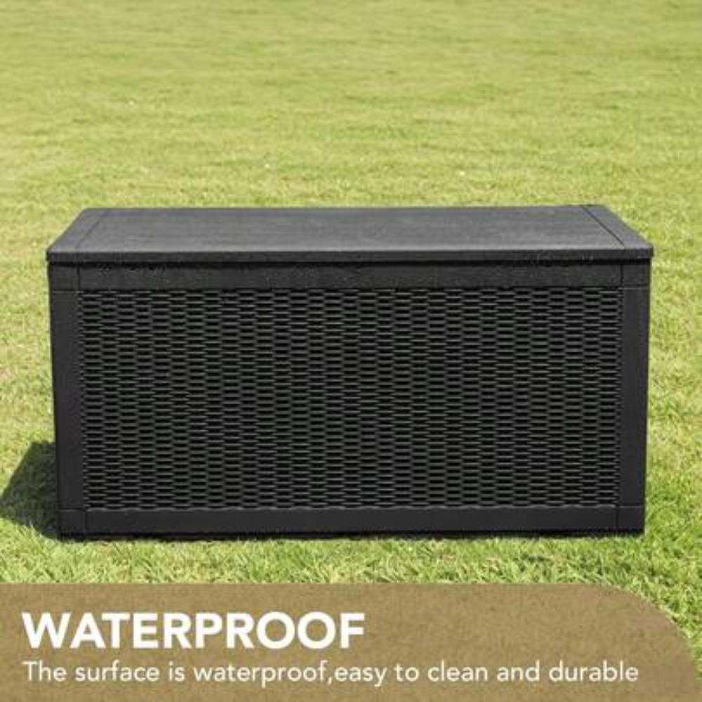 Outdoor Furniture Waterproof - Büyük Kilitlenebilir Dış Mekan Saklama Kutusu