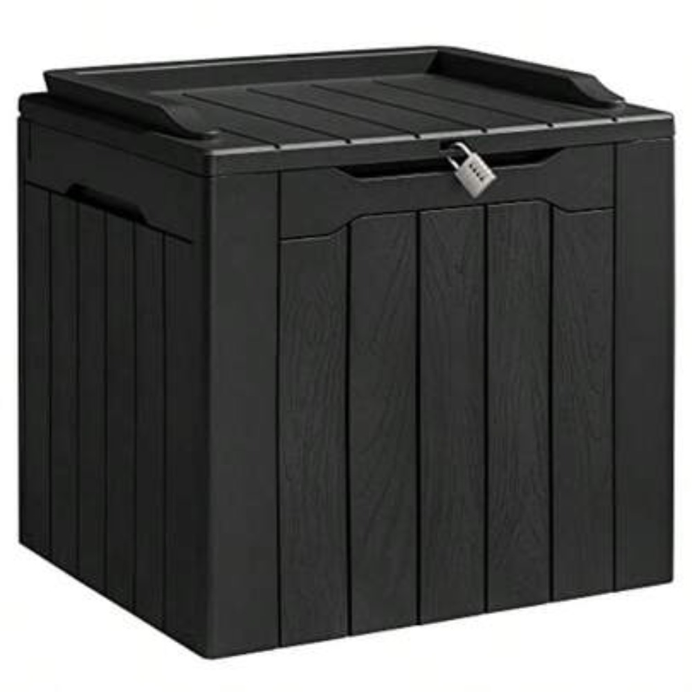 Outdoor Furniture Heavy Duty - 31 Galonluk Reçine Bahçe Sandığı, Su