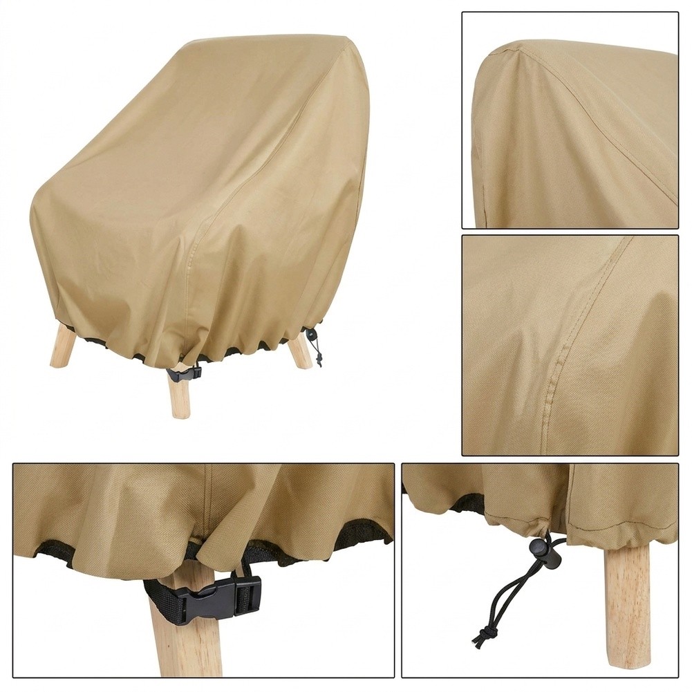 Outdoor Furniture Covers - Su Geçirmez Veranda Sandalye Örtüsü Açık