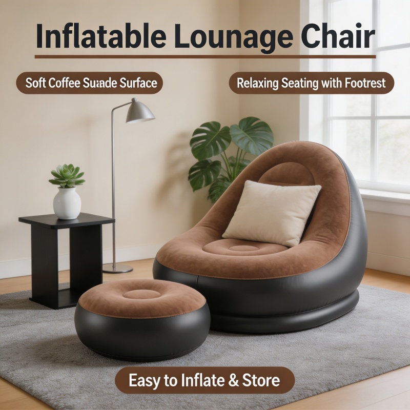 Outdoor Furniture Polywood - Tembel Kanepe Koltukları Şişme Sandalye Katlanabilir