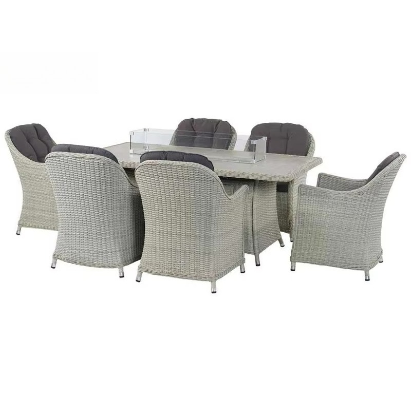 Bahçe Mobilyası Ateş Çukuru Ra - Outdoor Furniture Set With Fire Pit incelemesi ve fiyatı