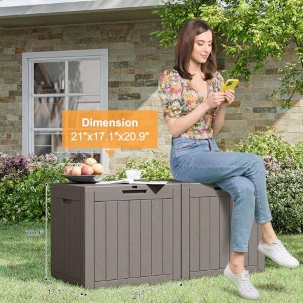 35 Galonluk Dış Mekan Saklama  - Outdoor Furniture Weatherproof incelemesi ve fiyatı