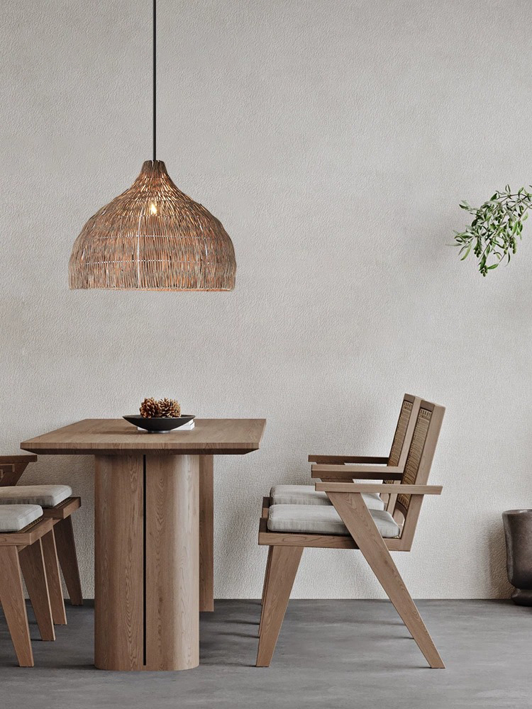 Basit Yaratıcı Rattan kolye Iş - Outdoor Furniture Rh incelemesi ve fiyatı