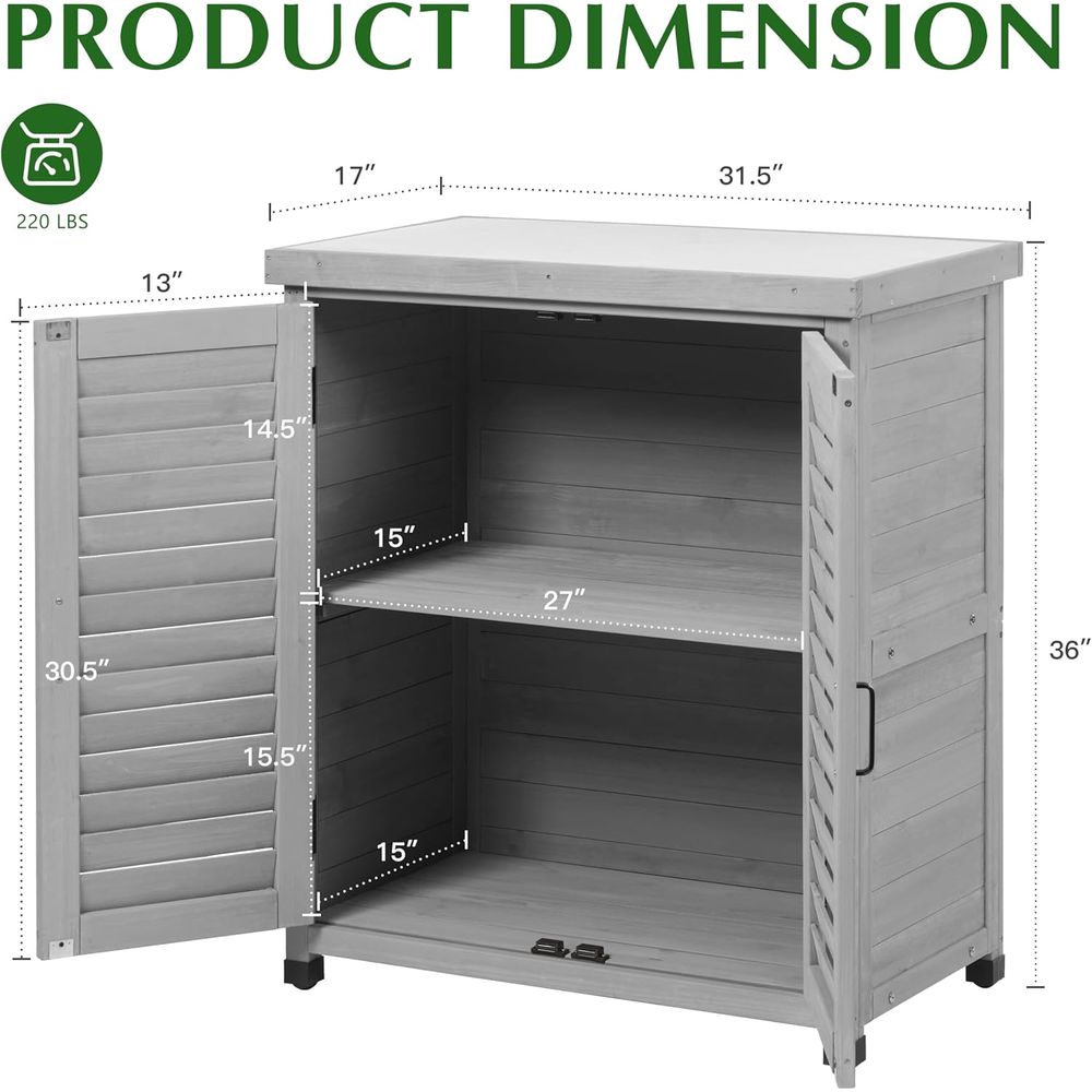 Dış Mekan Depolama Dolabı ve S - Outdoor Furniture With Storage incelemesi ve fiyatı