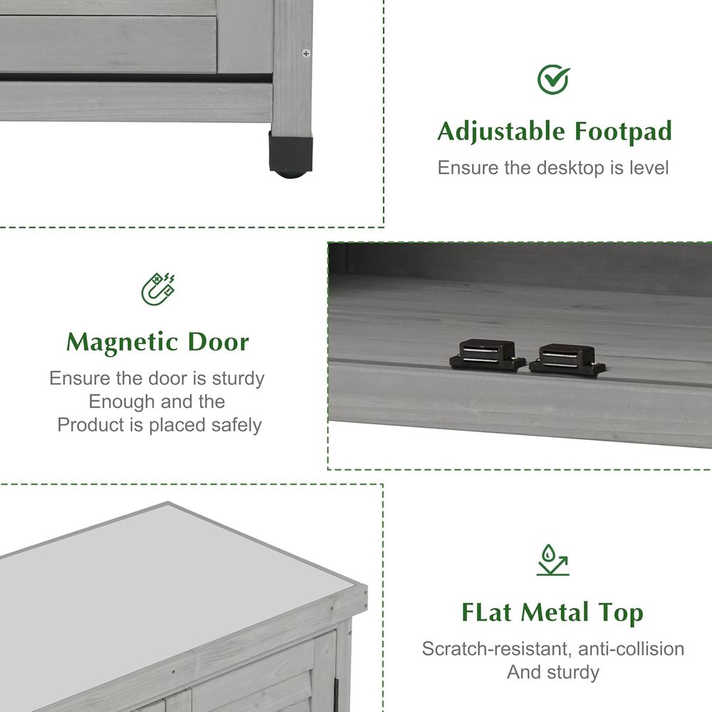 Dış Mekan Depolama Dolabı ve S - Outdoor Furniture With Storage incelemesi ve fiyatı