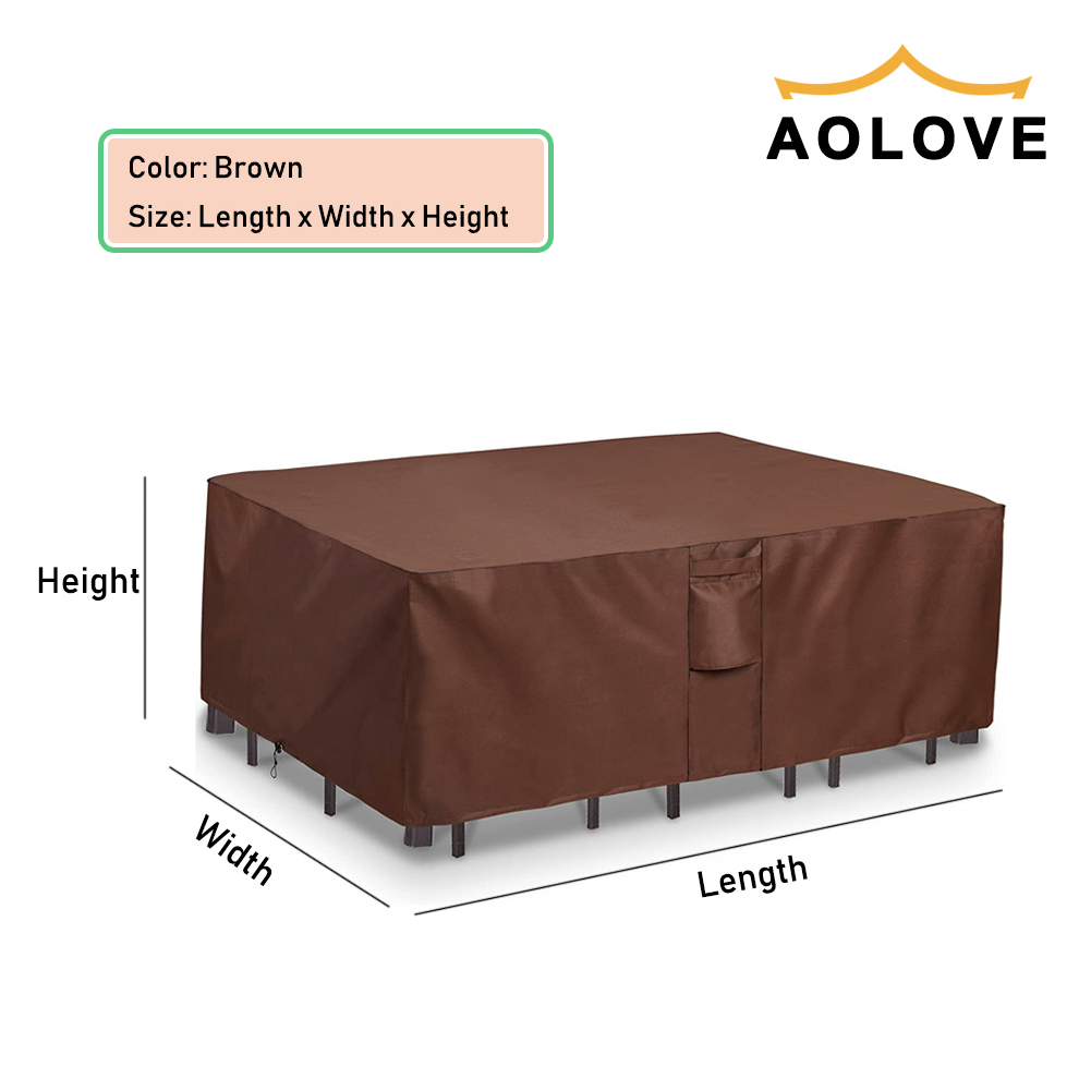 Kahverengi 420D AĞIR HİZMET Aç - Outdoor Furniture Upholstery Near Me incelemesi ve fiyatı