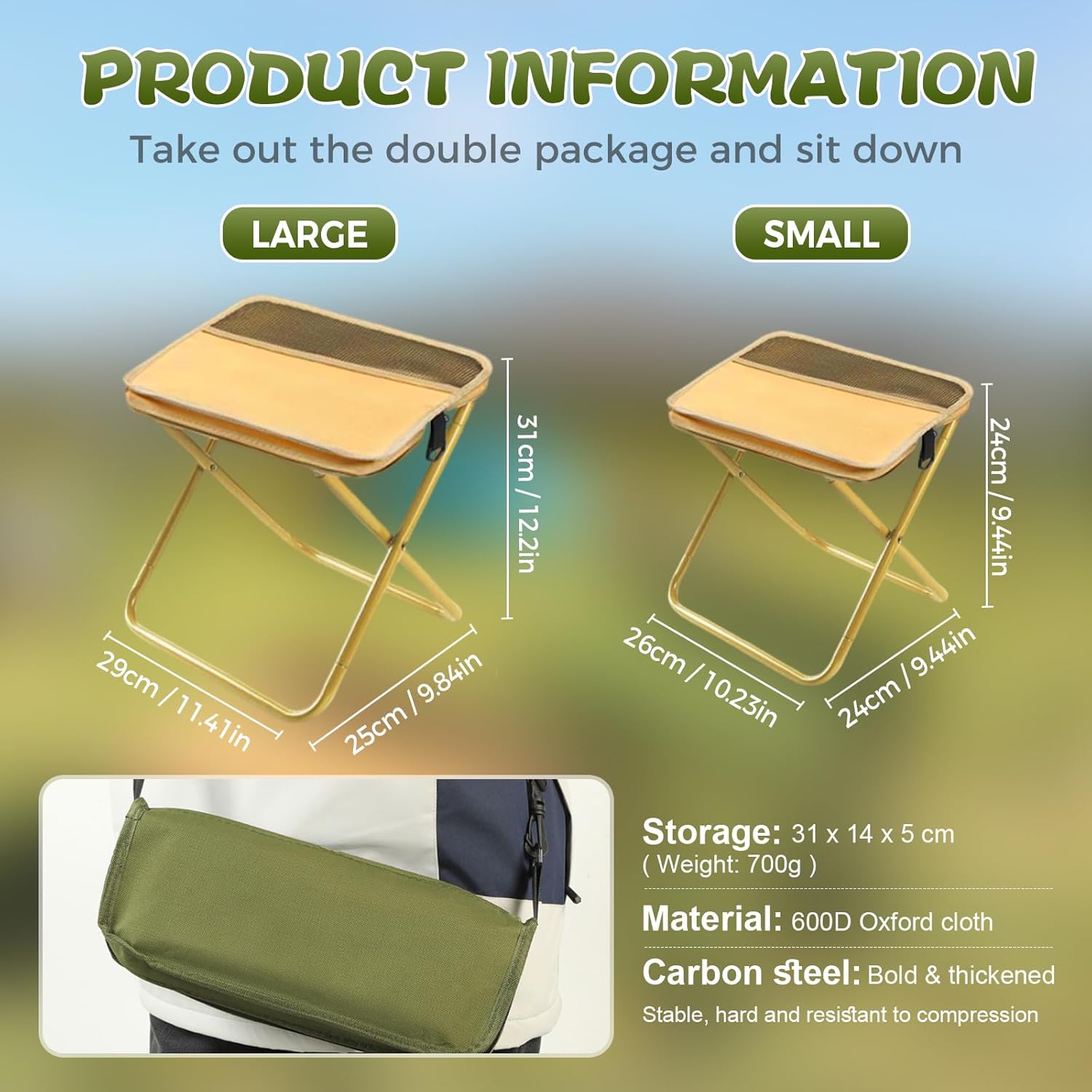 GMOX Taşınabilir Katlanır Kamp - Outdoor Furniture Rocking Chair incelemesi ve fiyatı