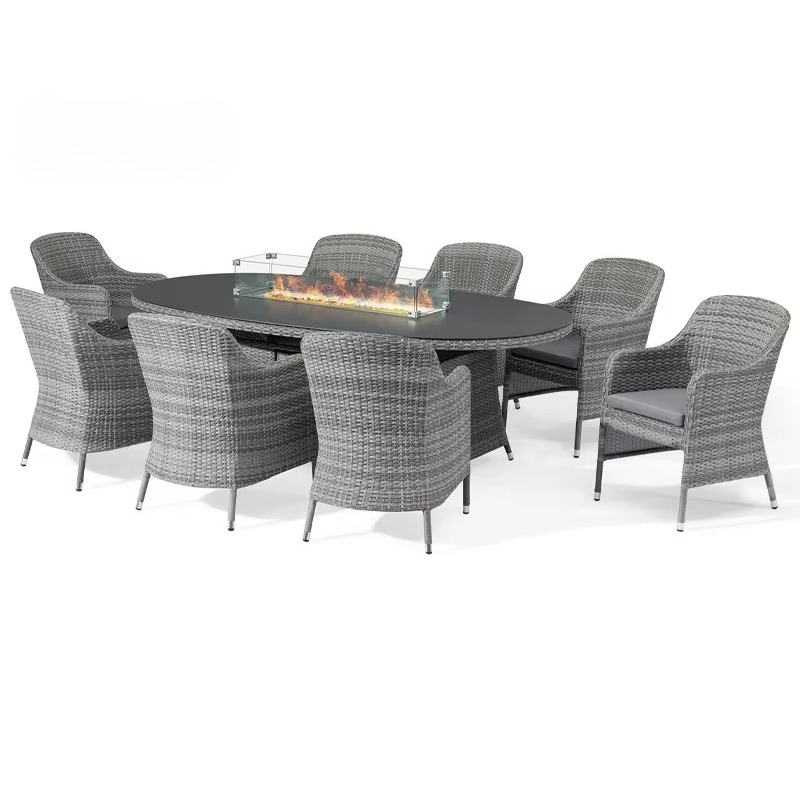 Bahçe Veranda Kanepe Takımı Su - Outdoor Furniture Set With Fire Pit incelemesi ve fiyatı
