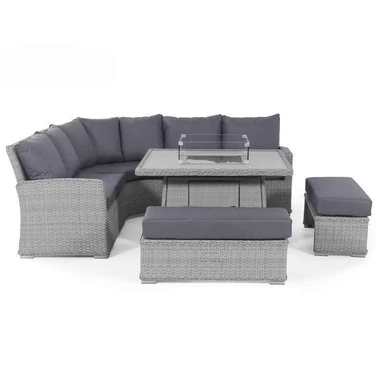 Modern Bahçe Mobilyaları Lüks  - Outdoor Furniture Set With Fire Pit incelemesi ve fiyatı