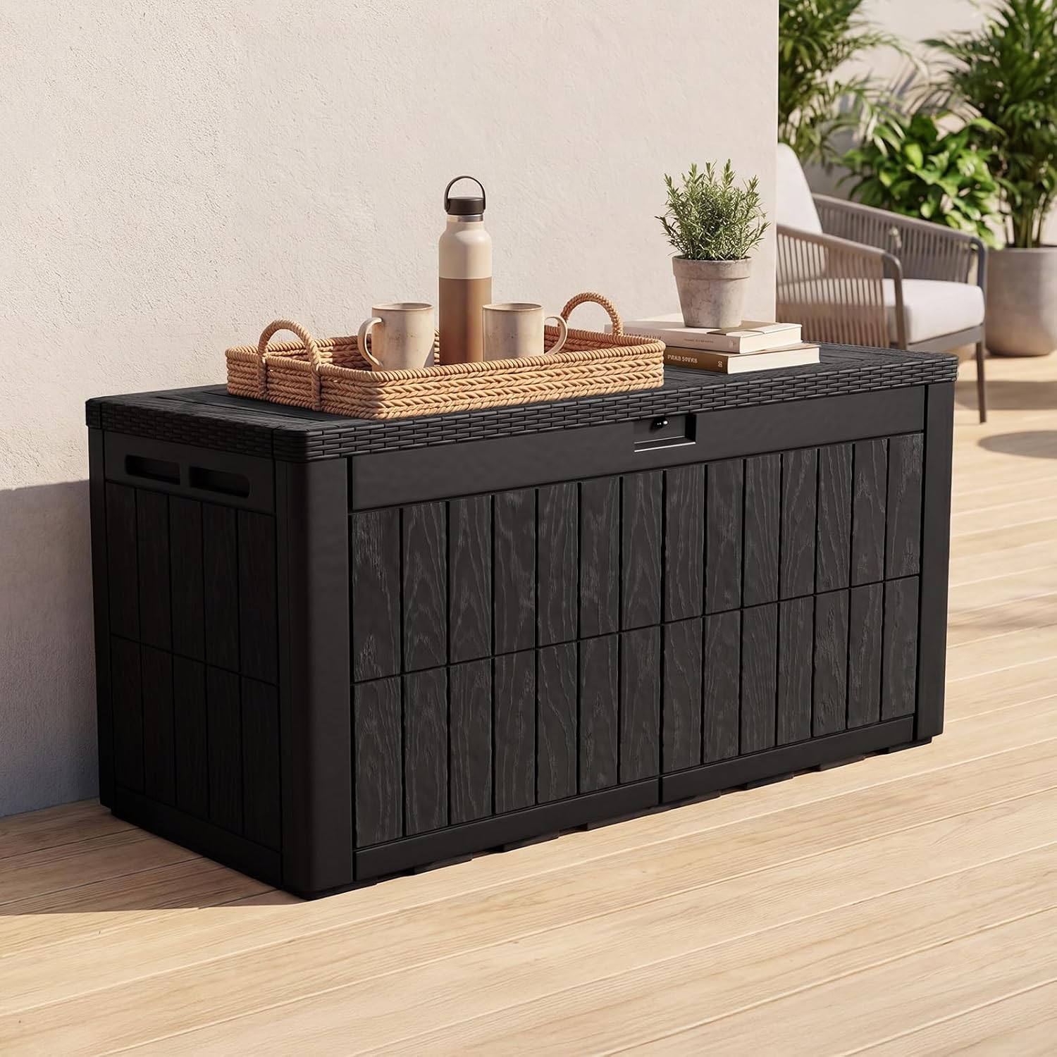 120 Galon Büyük Dış Mekan Depo - Outdoor Furniture Weatherproof incelemesi ve fiyatı