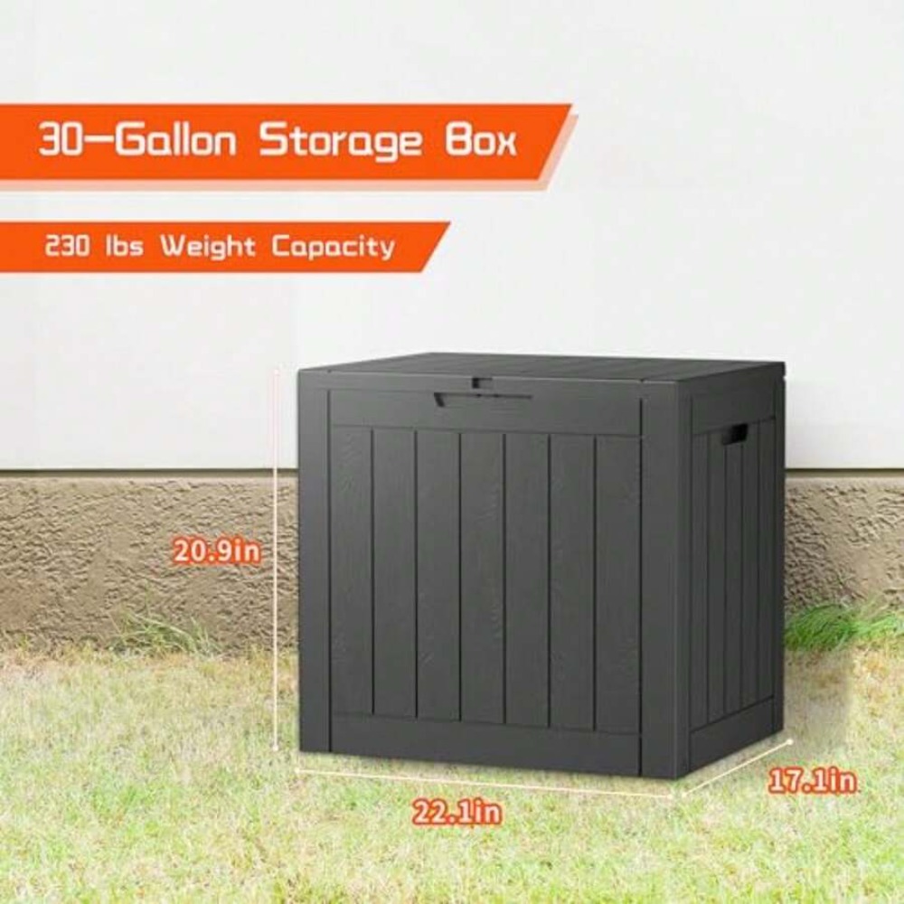 30 Galonluk Açık Hava Depolama - Outdoor Furniture Weatherproof incelemesi ve fiyatı