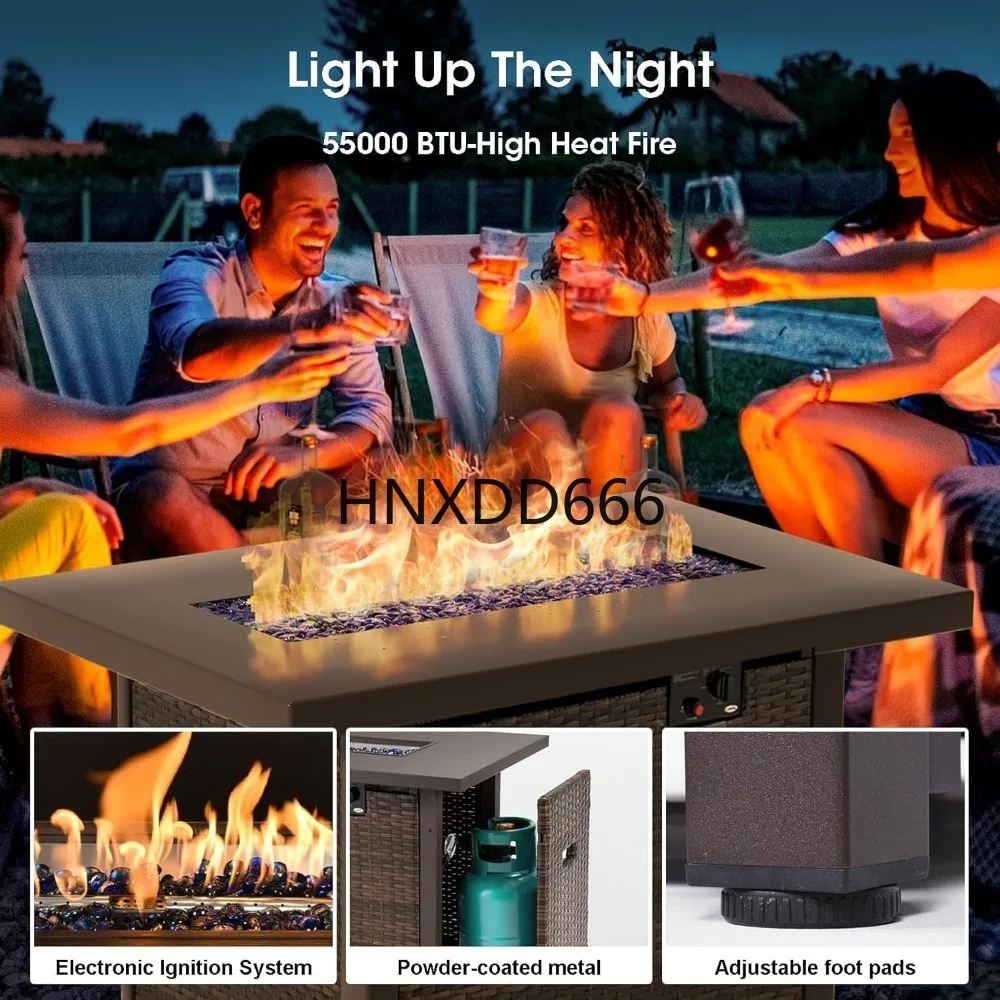 7 Parçalı Bahçe Mobilya Seti,  - Outdoor Furniture Set With Fire Pit incelemesi ve fiyatı