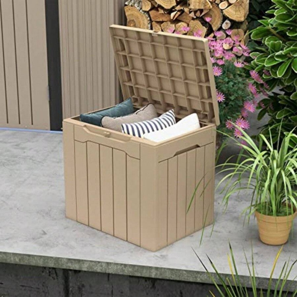 Ekstra Büyük 90 Galon Reçine B - Outdoor Furniture Weatherproof incelemesi ve fiyatı