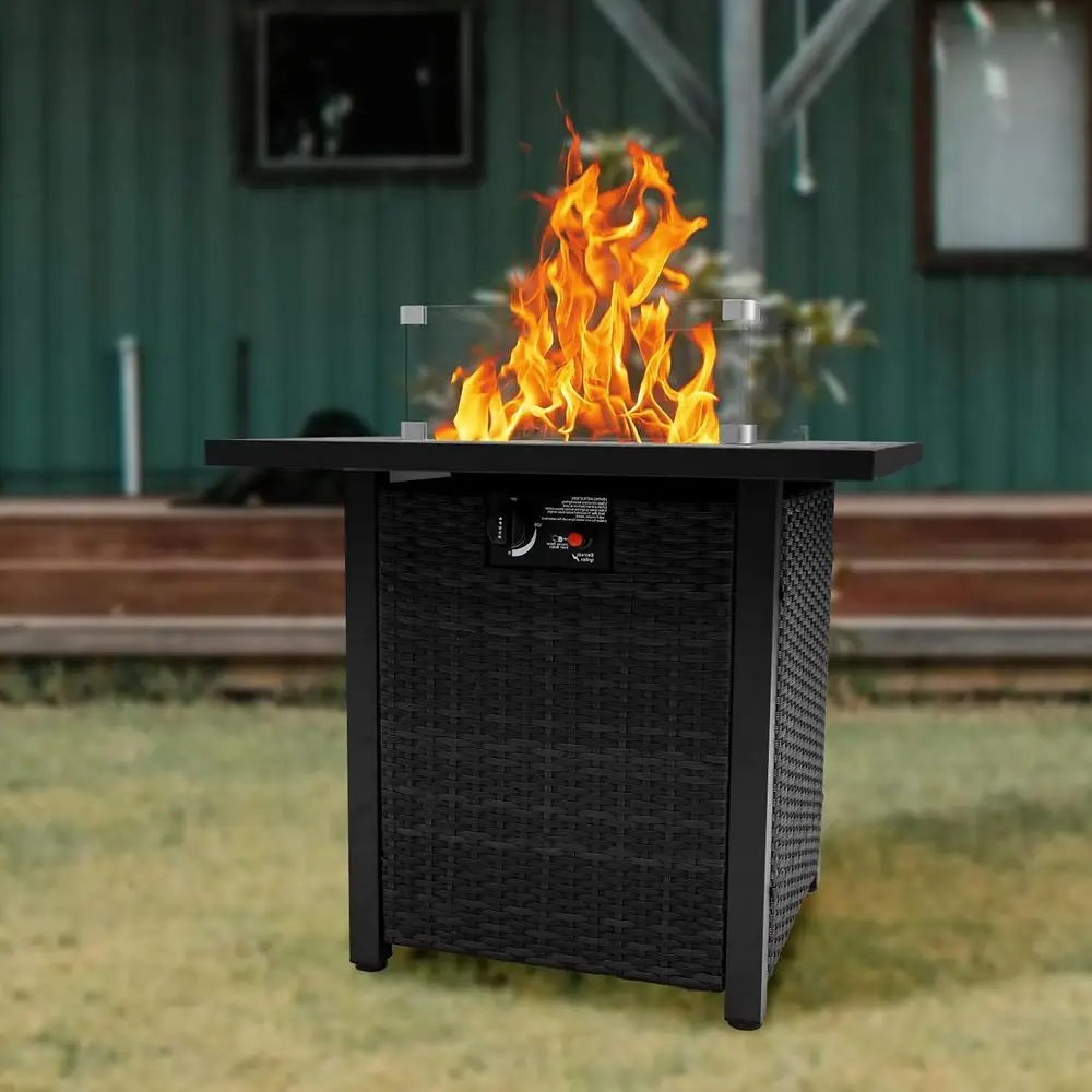 Hasır Dış Mekan Veranda Mobily - Outdoor Furniture Set With Fire Pit incelemesi ve fiyatı