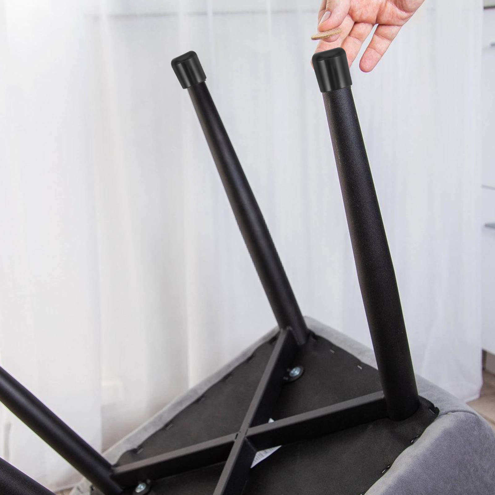 8 Adet Yuvarlak Plastik Mobily - Outdoor Furniture Leg Protectors incelemesi ve fiyatı