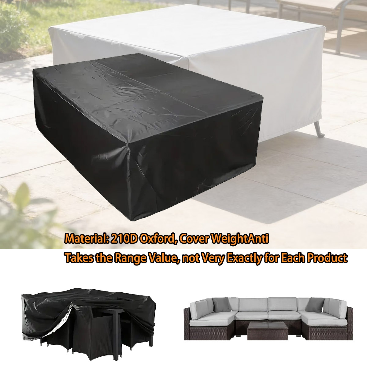 600 Boyutlu Dış Mekan Mobilya  - Outdoor Furniture Covers incelemesi ve fiyatı