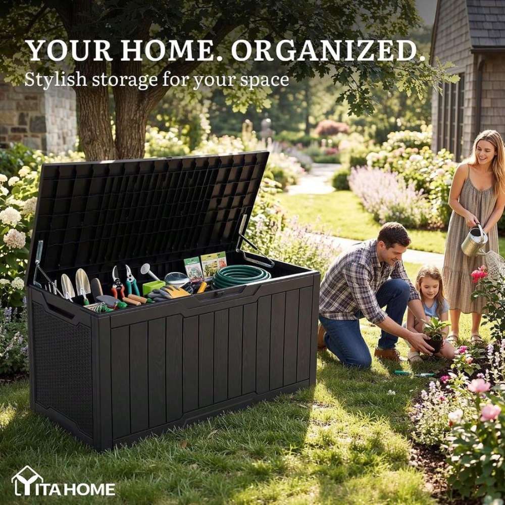100 Galonluk Büyük Dış Mekan S - Outdoor Furniture With Storage incelemesi ve fiyatı