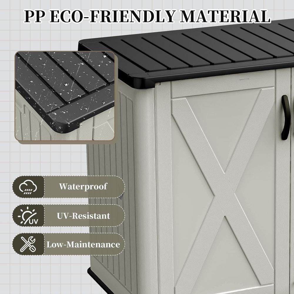 26 Cu.ft Kilitlenebilir Kapılı - Outdoor Furniture With Storage incelemesi ve fiyatı