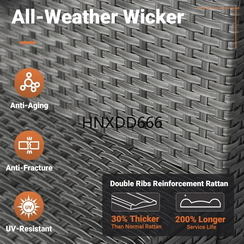 Açık Alan 8 Parçalı Bahçe Mobi - Outdoor Furniture Set With Fire Pit incelemesi ve fiyatı