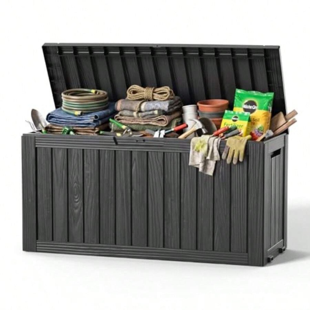 90 Galonluk Dış Mekan Saklama  - Outdoor Furniture Weatherproof incelemesi ve fiyatı